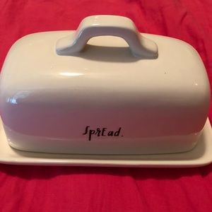 Rae Dunn spread butter container
